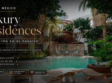 Departamento · 41m² · 1 Recámara · 1 Estacionamiento · Departamento 1 Recamara con Plunge Pool | Financiamiento Directo en Tulum