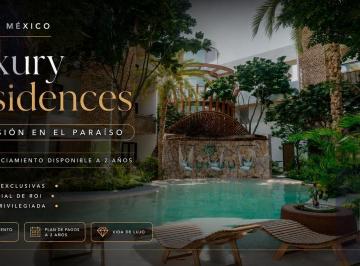 Departamento · 41m² · 1 Recámara · 1 Estacionamiento · Departamento 1 Recamara con Plunge Pool | Financiamiento Directo en Tulum