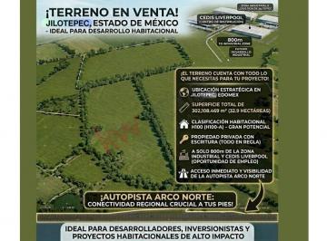 N/A · Venta de Terreno en Jilotepec, Garantizando Calidad de Vida Para Futuros Residentes.