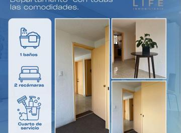 Departamento de 2 habitaciones, Benito Juárez · Departamento en Renta Viaducto Miguel Alemán 141