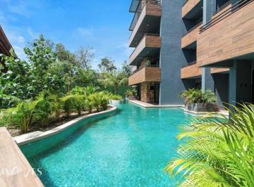 Departamento · 79m² · 2 Recámaras · 2 Estacionamientos · Departamento en Venta de 2 Recamaras en Tulum Gym con Vistas Panoramicas Alberca Privada