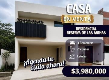 Casa de 3 habitaciones, Xalapa · Casa Nueva con Jardín en Venta Zona Animas