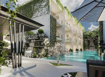 Departamento · 50m² · 1 Recámara · 1 Estacionamiento · En Venta Departamento en Tulum de 1 Habitacion con Balcón, Pool y Estacionamiento