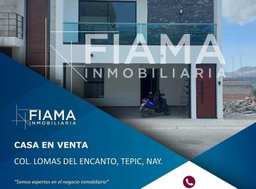 9dbe4c07b39c15a0ad4c91c6c1e045094f1507f426344986fca338597b751bf1 · Casa Nueva en Venta Col. Lomas del Encanto, Tepic, Nayarit. (F)