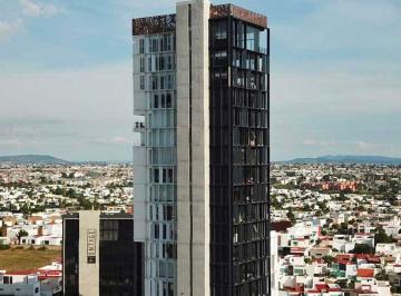 Departamento de 3 habitaciones, San Andrés Cholula · Renta Amueblado Penthouse Lomas de Angelopolis Torre Loreta 235 m²