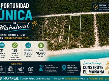 Terreno / Lote , Othón P. Blanco · Terreno Premium Para Eco - Hotel o Villas en Mahahual