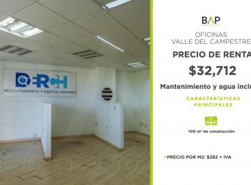 Oficina , León · Oficina de 100 m² en Renta en Valle del Campestre