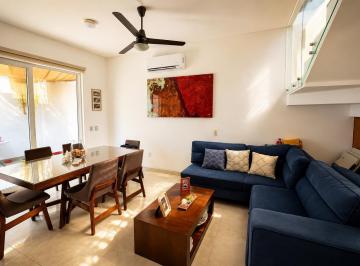 Casa · 128m² · 3 Recámaras · 2 Estacionamientos · Casa Amueblada en Renta en Fluvial Vallarta | 3 Recamaras + Paneles Solares