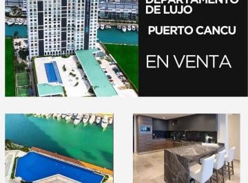 Departamento · 217m² · 2 Recámaras · 1 Estacionamiento · Departamento en Puerto Cancún, Entrega Inmediata, Lujo, Conectividad, Vista Al Mar