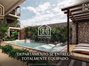 Departamento · 71m² · ¡A Solo 3 Klm, de La Playa, Naturaleza y Armonia Sustentable, Departamento 1 Recamara, Equipad0
