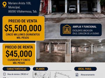 Terreno / Lote , Centro · Bodega en Venta o Renta