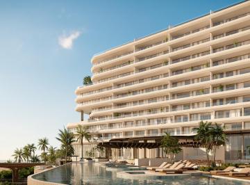 Departamento · 234m² · 2 Recámaras · 1 Estacionamiento · Departamento de 2 Habitaciones en Venta en Costa Mujeres Frente Al Mar | Alberca y Sauna