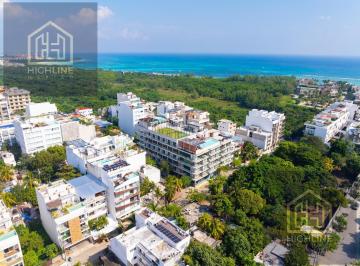 Departamento · 43ha · 1 Recámara · 1 Estacionamiento · Departamento en Venta de 1 Habitación en La 5ª Av de Playa del Carmen | Alberca y Gimnasio