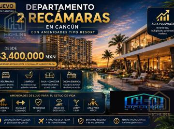Departamento · 111m² · 2 Recámaras · 1 Estacionamiento · Departamento de 2 Recamras en Venta
