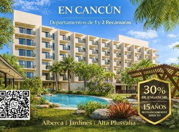 Departamento · 57m² · 1 Recámara · 1 Estacionamiento · Departamento en Venta de 1 o 2 Recamaras, Plusvalía y Confort Alberca Sala de Juegos