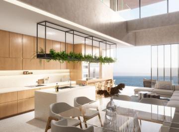 Departamento de 2 habitaciones, Progreso · Penthouse con Vista Al Mar, con Lagos, en Venta