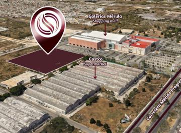Terreno / Lote , Mérida · Terreno Mixto Junto a Costco y Galerías Mérida, en Venta, Zona Industrial