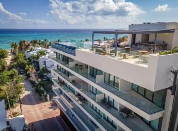 Departamento · 147m² · 2 Recámaras · 2 Estacionamientos · Departamento a Una Calle de La Playa y Rooftop con Vista Al Mar en Venta Playa del Carmen