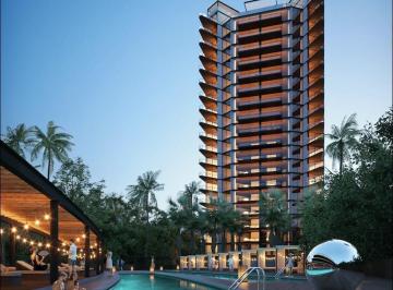 Departamento · 83m² · 2 Recámaras · 1 Estacionamiento · Departamento Doble Altura en Venta en Cancun con Vistas Panoramicas