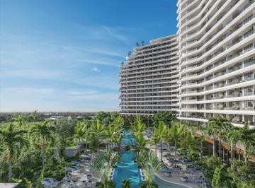 Departamento · 108m² · 2 Recámaras · 2 Estacionamientos · Departamento con Club de Playa y Vistas Panoramicas en Venta en Cancun