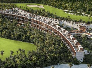 Departamento · 191m² · 3 Recámaras · 2 Estacionamientos · Departamento Frente Al Campo de Golf en Venta Corasol Playa del Carmen