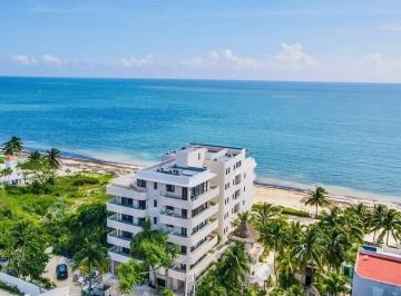 Departamento · 142m² · 2 Recámaras · 1 Estacionamiento · Departamento Amueblado Frente Al Mar en Venta Puerto Morelos
