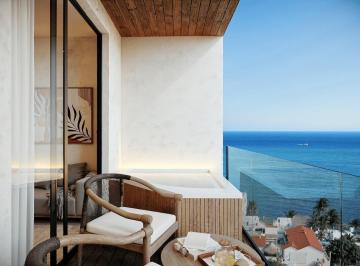 Departamento · 56m² · 2 Recámaras · 1 Estacionamiento · Departamento con Alberca Privada a Una Calle de La Playa en Venta Playa del Carmen
