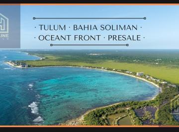 Departamento · 241m² · 3 Recámaras · 2 Estacionamientos · Departamento Exclusivo Frente Al Mar, Zona Premium de Tulum, Bahía Soliman. Preventa. Vive Tulum.