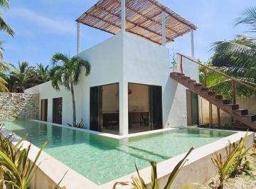 Casa · 183m² · 3 Recámaras · 2 Estacionamientos · Casa de Playa Puerto de San Crisanto - Yucatan en Venta