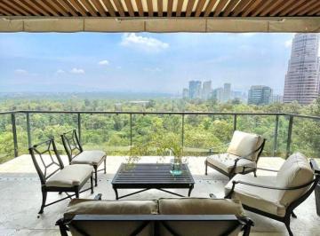 Departamento de 3 habitaciones, Miguel Hidalgo · PH Amueblado Vista Al Parque Hacia El Sur