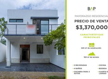 Casa de 3 habitaciones, León · Casa con 160 m² Superficie de Terreno y 3 Habitaciones en Venta en El Mayorazgo