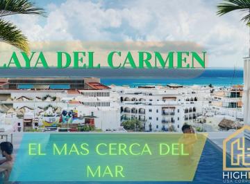 Departamento · 58m² · 2 Recámaras · 1 Estacionamiento · Departamento Playa del Carmen El Mas Cerca del Mar!