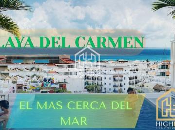 Departamento · 58m² · 2 Recámaras · 1 Estacionamiento · Departamento Playa del Carmen El Mas Cerca del Mar!