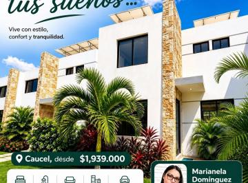 Casa de 3 habitaciones, Mérida · Yaxnnah Ciudad Caucel