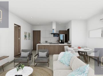 Departamento · 85m² · 1 Recámara · 1 Estacionamiento · Departamento de 85 m² en Playa del Carmen con Alberca y Coworking