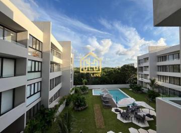 Departamento · 85m² · 1 Recámara · 1 Estacionamiento · Departamento de 85 m² en Playa del Carmen con Alberca y Coworking