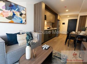 Departamento · 69m² · 2 Recámaras · Departamento en Renta en San Rafael, Cuauhtémoc 26 - 3085 Jas