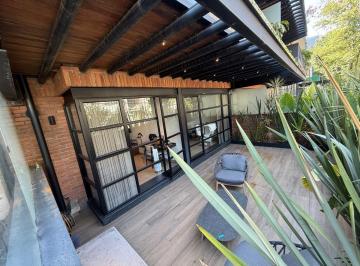 Departamento de 2 habitaciones, Miguel Hidalgo · Garden House con Dos Terrazas en Temístocles