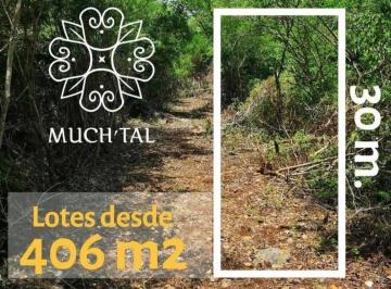 Terreno / Lote , Dzidzantún · Terreno Ecoturismo Amplio Much’tal