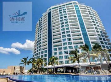 Departamento · 110m² · 4 Recámaras · 1 Estacionamiento · Park Royal Beach
