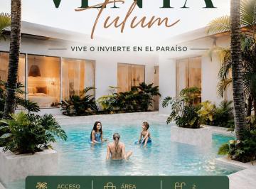 Departamento · 60m² · 2 Recámaras · 1 Estacionamiento · Departamento en Tulum