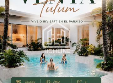 Departamento · 60m² · 2 Recámaras · 1 Estacionamiento · Departamento en Tulum