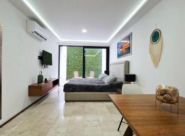 Departamento de 1 habitación, Solidaridad · Estudio Amueblado en Renta a Largo Plazo — Centro de Playa del Carmen