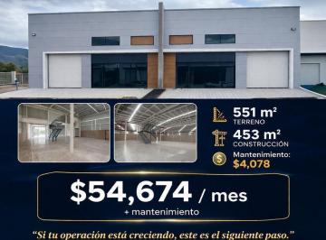 Bodega comercial · 453m² · Renta de Bodega 551 m² Spartek