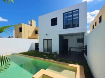 Casa en condominio · 140m² · Casa Amueblada con Piscina, Santa Fe Norte, Mérida Yucatán