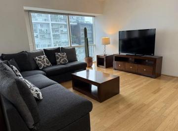 Departamento de 1 habitación, Cuajimalpa de Morelos · Espléndido Depto Amueblado con 2 Rec Se Renta en Av Santa Fe 459, Frente Al Parque