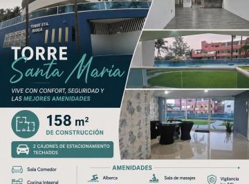 Departamento de 3 habitaciones, Boca del Río · Departamento en Venta Torre Santa Marina