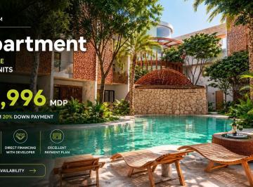 Departamento · 88m² · 1 Recámara · 1 Estacionamiento · Departamento en Preventa | Tulum | 1 Recámara | Ideal Airbnb