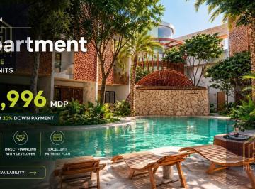 Departamento · 88m² · 1 Recámara · 1 Estacionamiento · Departamento en Preventa | Tulum | 1 Recámara | Ideal Airbnb