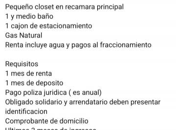 Casa , Toluca · Renta de Casa Galaxias San Lorenzo Tepaltitlan